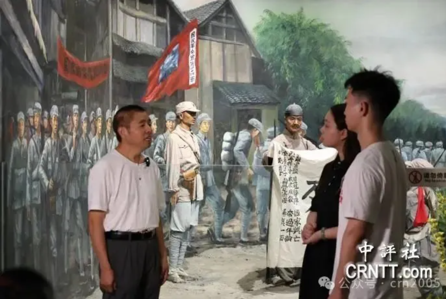 两岸媒体走进建川博物馆　追寻共同抗战记忆